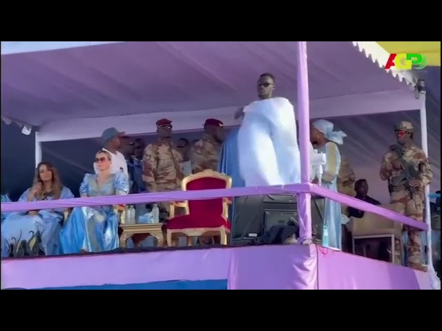 TABASKI / LA GRANDE MAMAYA DE KANKAN : Arrivée du Président Mamadi Doumbouya à la cérémonie