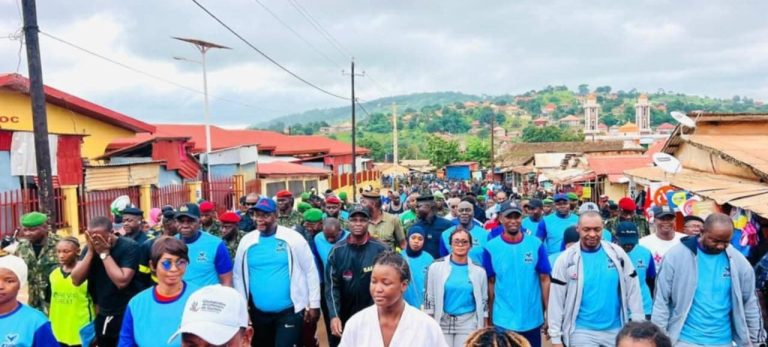 Mamou marche contre la drogue « kush » : le Tour Pédestre de Guinée est lancé