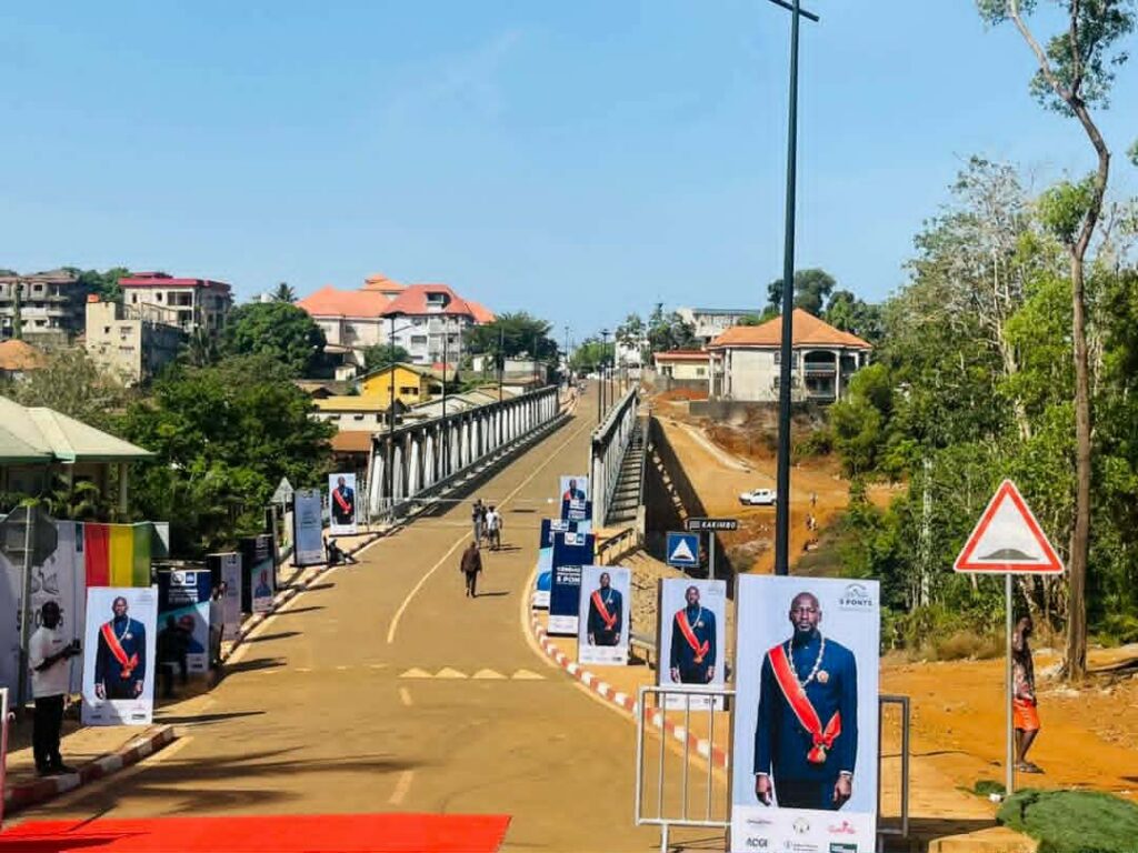Guinée/Infrastructures : Le Gouvernement inaugure cinq ponts dans la ville de Conakry