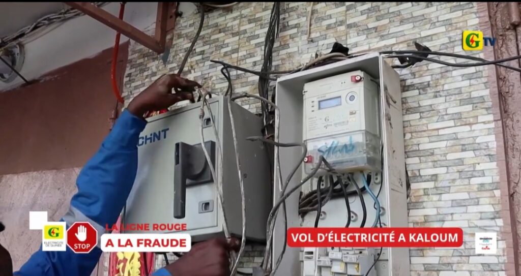 Kaloum: EDG démantèle une fraude d’électricité dans une boîte de nuit  