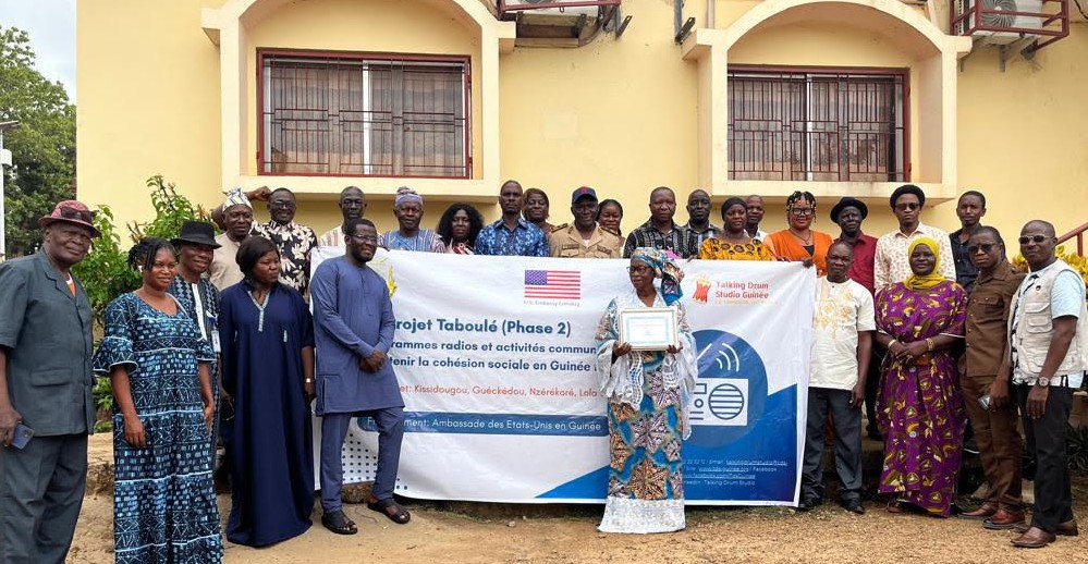 N’Zérékoré : Des acteurs communautaires formés en techniques de prévention des conflits électoraux