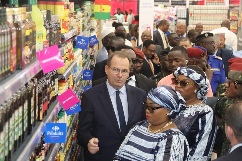 Commerce: Carrefour ouvre son premier magasin en Guinée