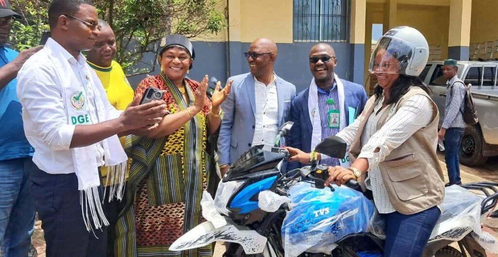 Région de Boké : La DGE octroie 37 motos à ses démembrements dans les sous-préfectures   