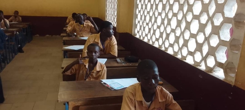 Lola-CEE: Le superviseur préfectoral des examens Tamba Oleano salue le bon démarrage des épreuves