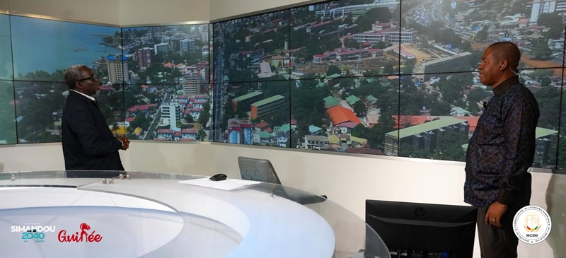 Guinée/MCENI: Le ministre Mourana Soumah effectue une visite inopinée à la RTG et décline sa vision pour sa modernisation