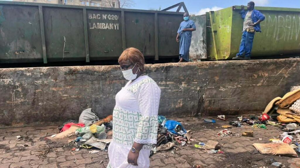 Lambanyi/Assainissement : La commune renforce les capacités de la ZTT de Nongo Kiroti avec la réparation de deux bacs à ordures