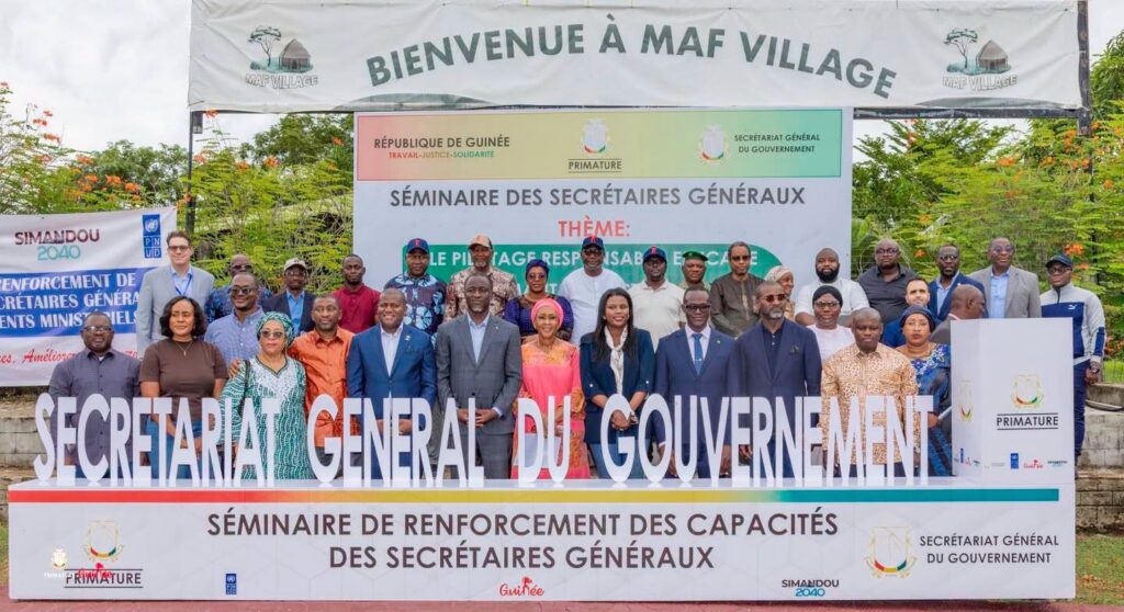 Forécariah : Le Gouvernement renforce les capacités des secrétaires généraux pour accélérer les réformes