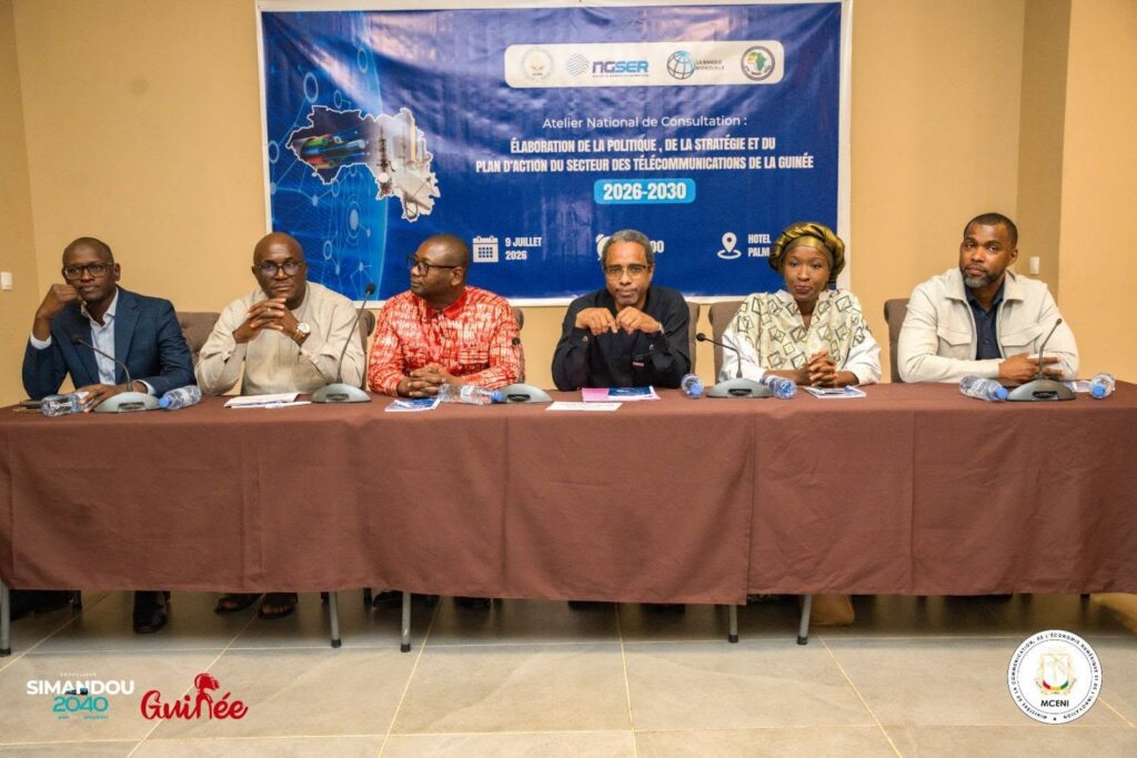 Guinée : Tenue d’un atelier d’élaboration de la politique, de la stratégie et du plan d’action des Télécommunication 2026-2030