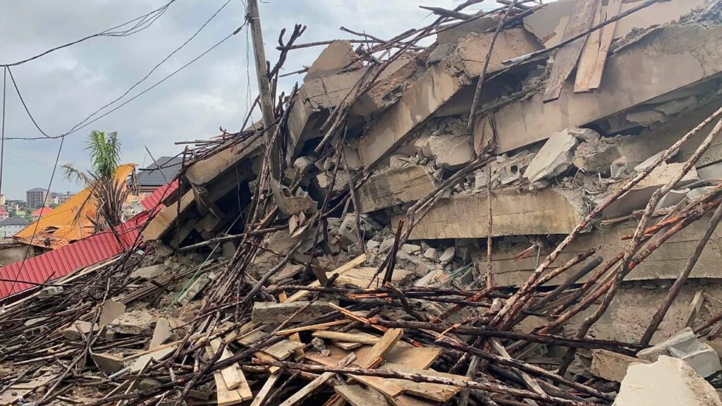 Conakry/Effondrement d’un immeuble : 3 morts et 2 blessés graves (ANGUCH)