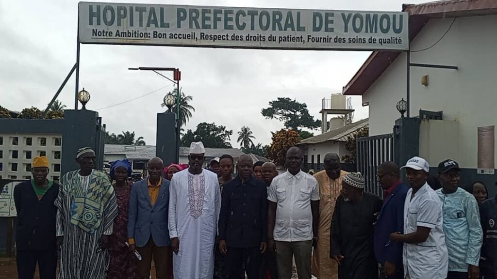 Yomou : Le nouveau directeur par intérim de l&rsquo;hôpital préfectoral prend fonction