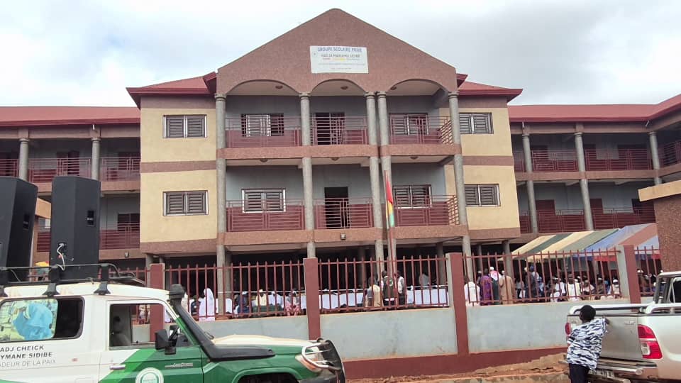 Kankan: inauguration de l&rsquo;école Hadja Marama Sidibé : un investissement pour l&rsquo;avenir