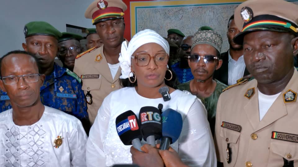 Forécariah/Découverte de six corps à Allassoyah: Une commission de défense et de sécurité  s’est rendue sur les lieux