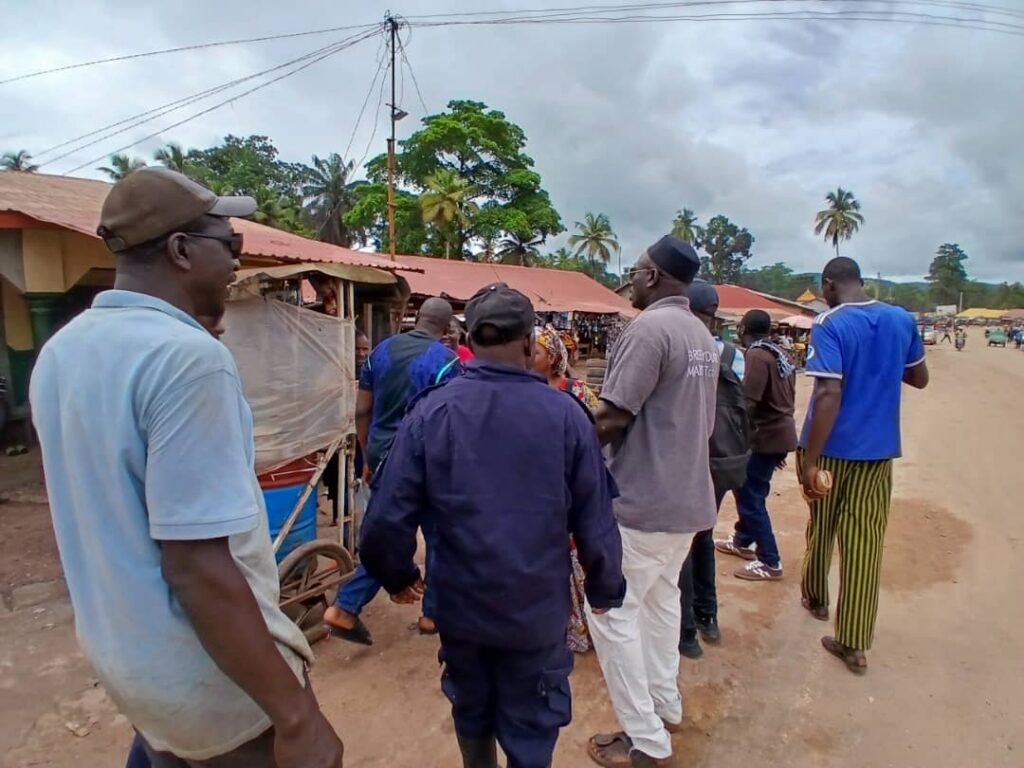 Dubréka/Ouassou : Déguerpissement des emprises publiques à Koubia