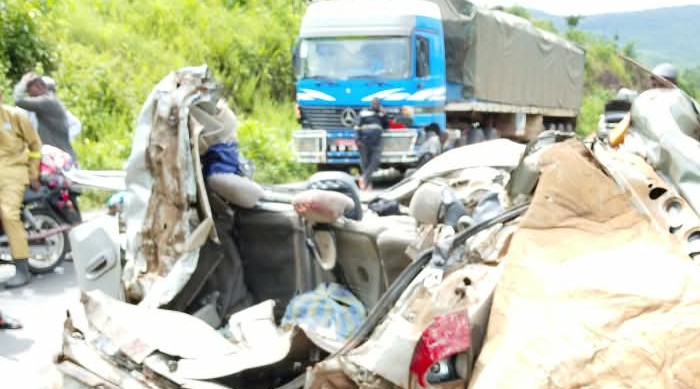 Kindia: Quatre morts et dix blessés dans une violente collision à Labota