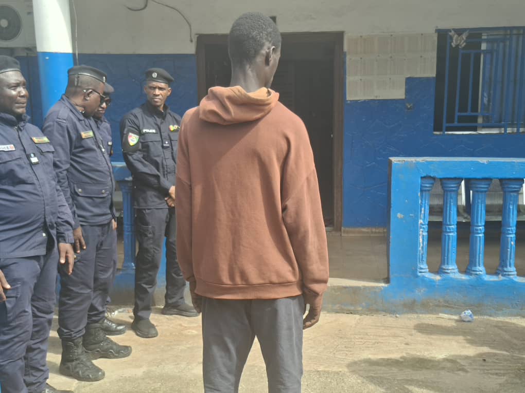 Conakry/Sécurité : la police présente un présumé auteur dans l’affaire du décès de Yarie Touré