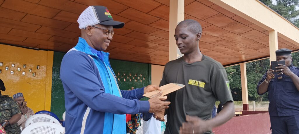 Kissidougou : Mohamed Bangoura sacré au marathon des festivités de l’Indépendance