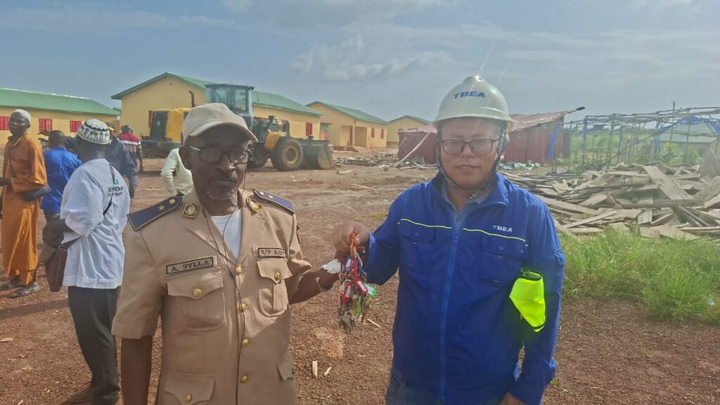 Dubréka : Remise de 121 maisons aux impactés du projet hydroélectrique de Amaria