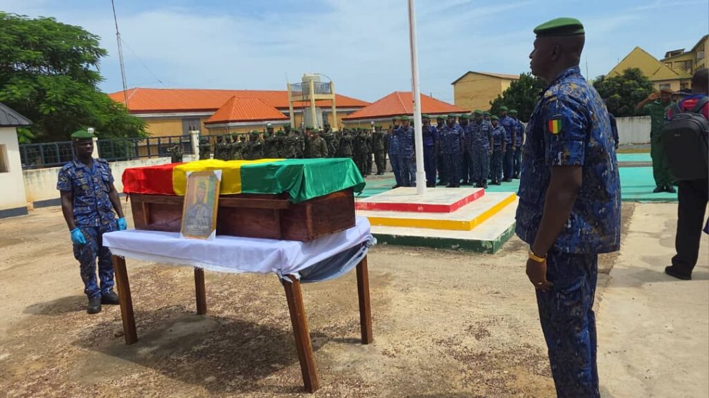 Labé : La gendarmerie rend hommage à un élève-gendarme décédé dans un accident